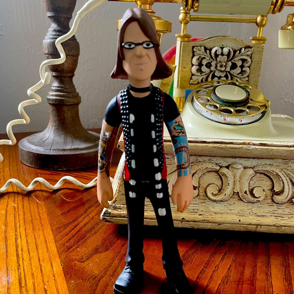 Rare Andy Hurley FALL OUT BOY action figure